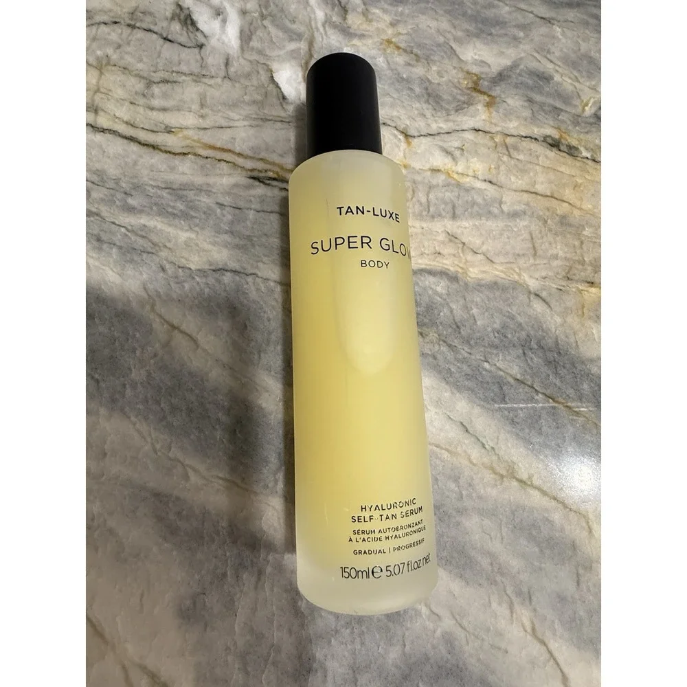 Tan Luxe Super Glow Body Hyaluronic Self Tan Serum Gradual 150 ml /5.07 oz New